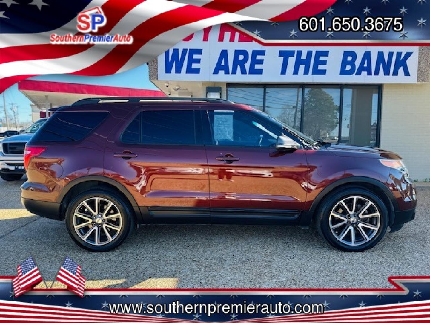 2015 RED FORD EXPLORER XLT (1FM5K7D89FG) , located at 922 W. Beacon St., Philadelphia, MS, 39350, (601) 650-3675, 32.770447, -89.127151 - Photo#6